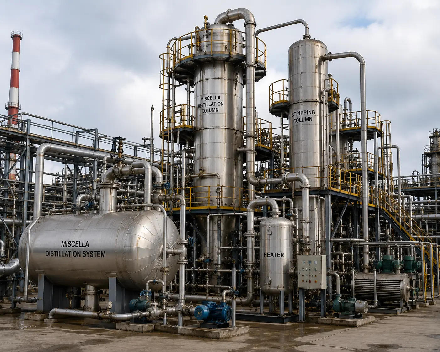 Miscella Distillation System