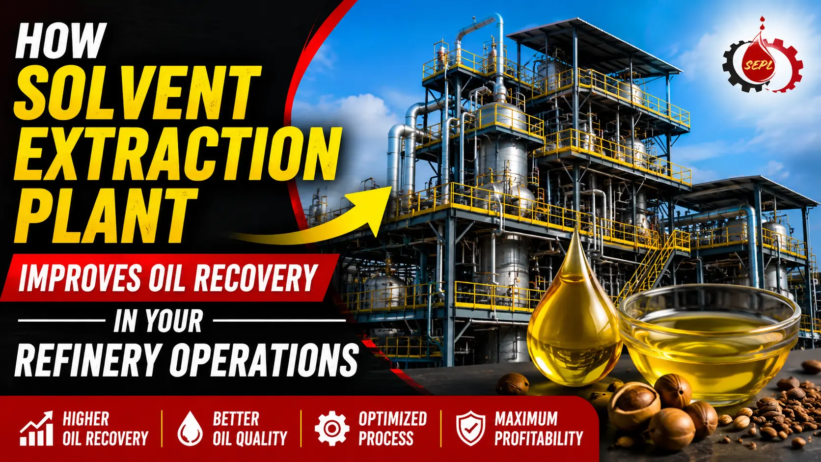 How a Solvent Extraction Plant Can Improve Oil Recovery in Your Refinery Operations