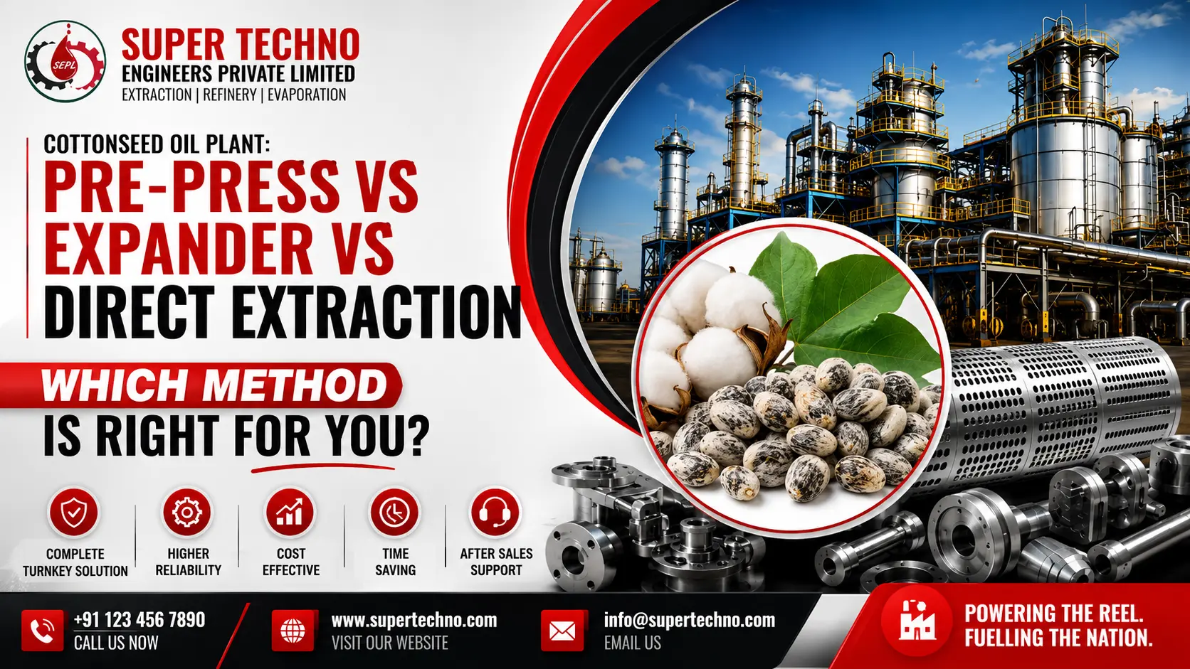 cottonseed oil extraction methods