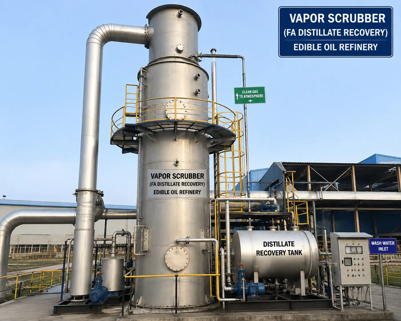 Vapor Scrubber (FA Distillate Recovery)