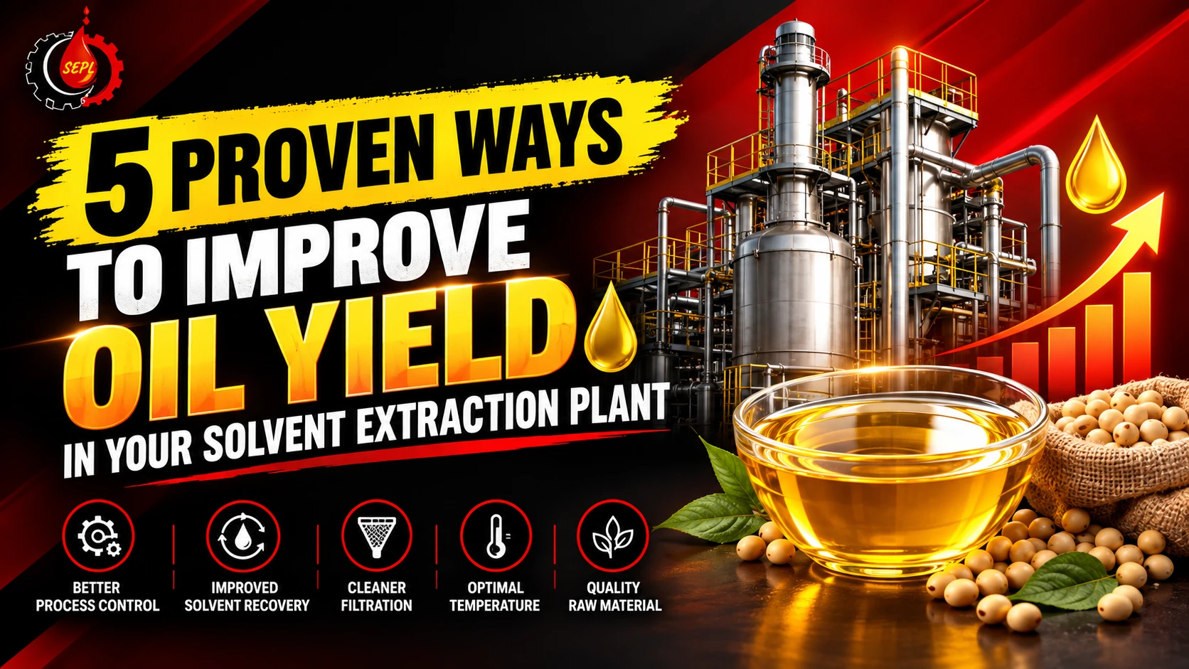 5 Proven Ways to Improve Oil Yield in Your Solvent Extraction Plant