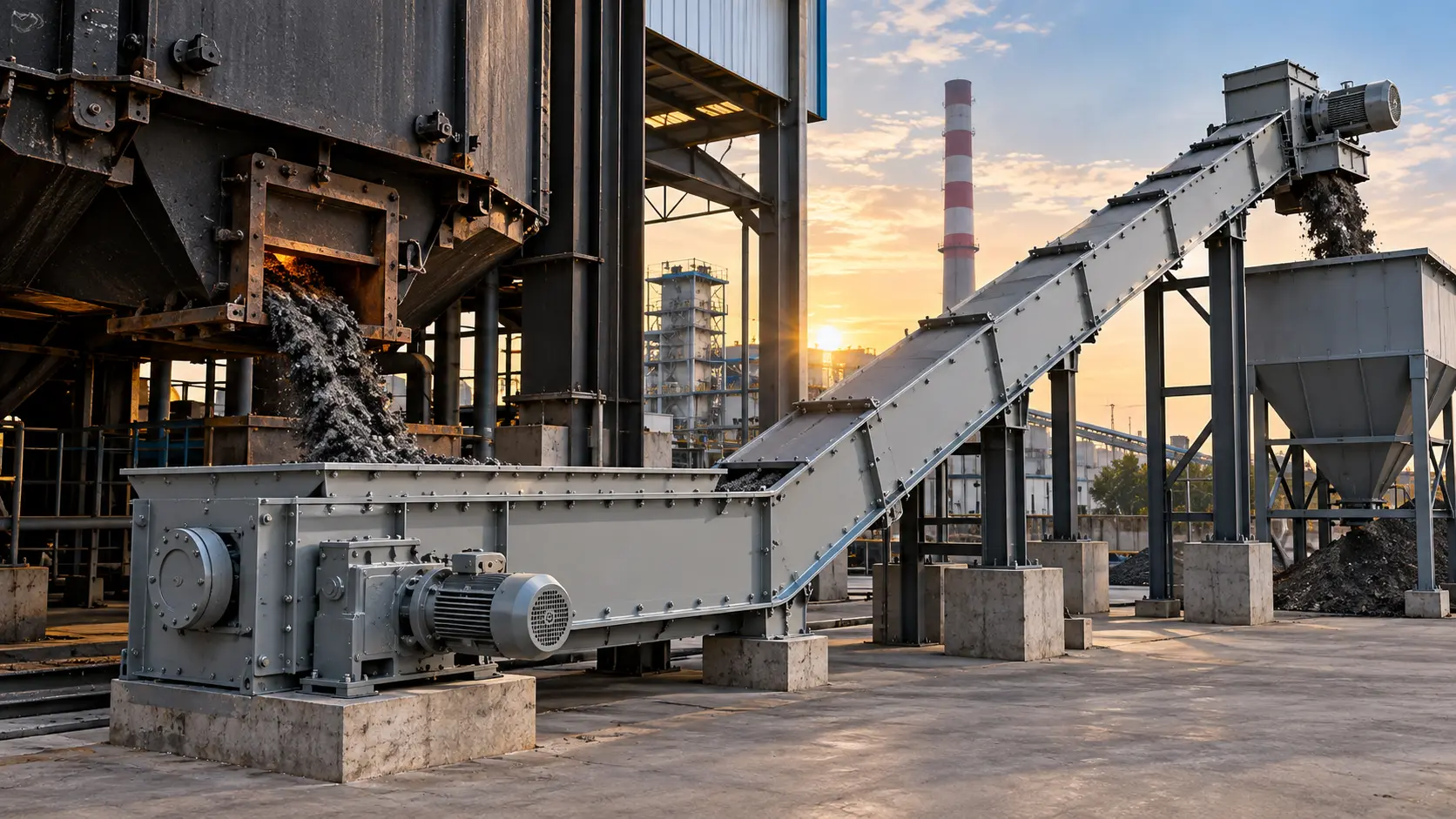 How Our Ash Handling Conveyor Works