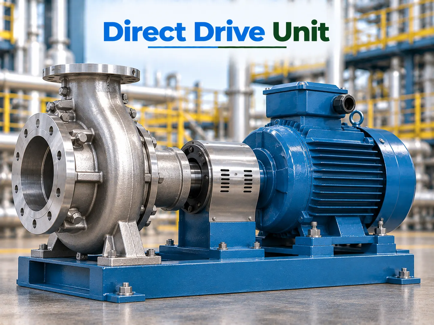 Flame-Proof Motor & Coupling