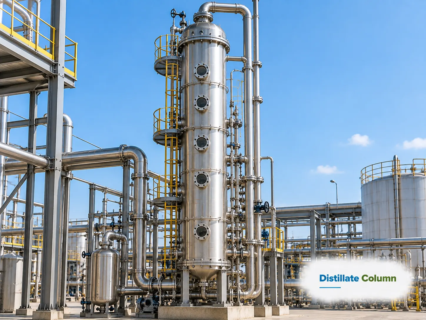 Distillate Condensation Column