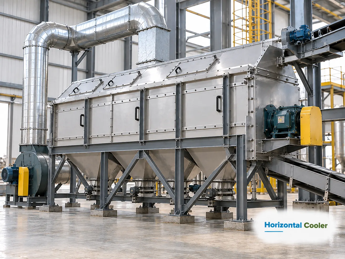 Horizontal Pellet Cooler