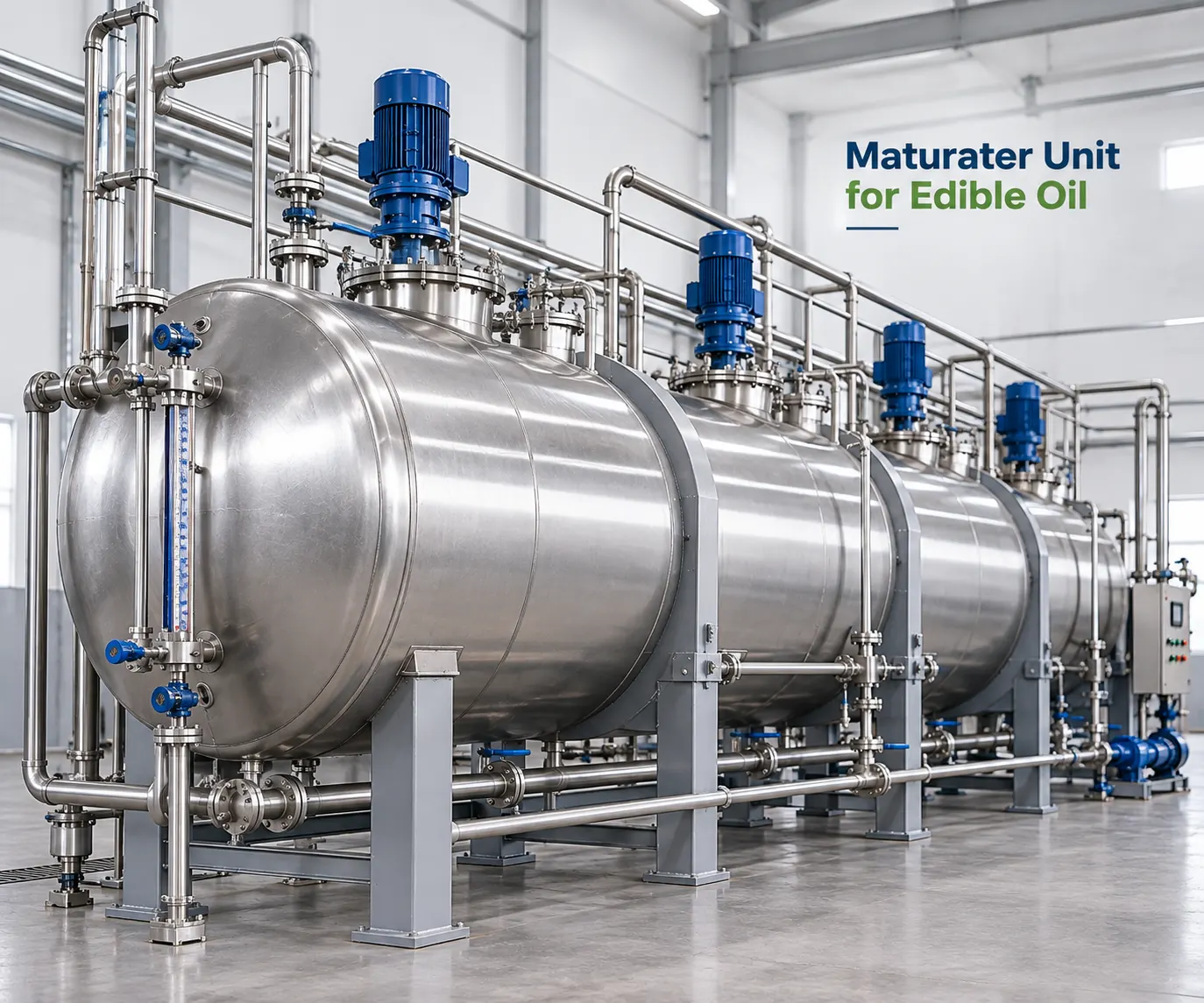 Maturater Unit for Edible Oil