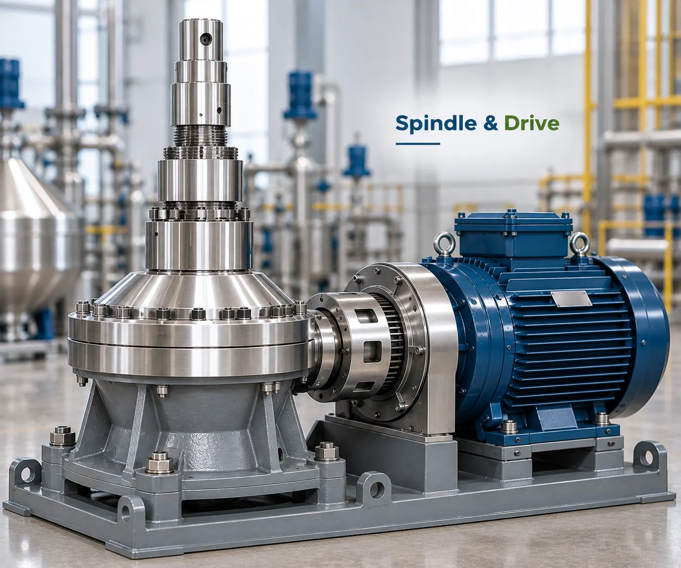 Spindle and Drive