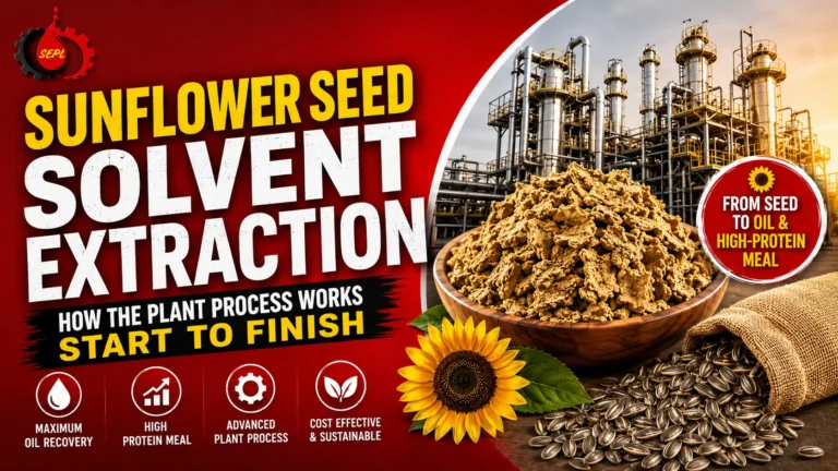 SUNFLOWER SEED EXTRACTION PLANT
