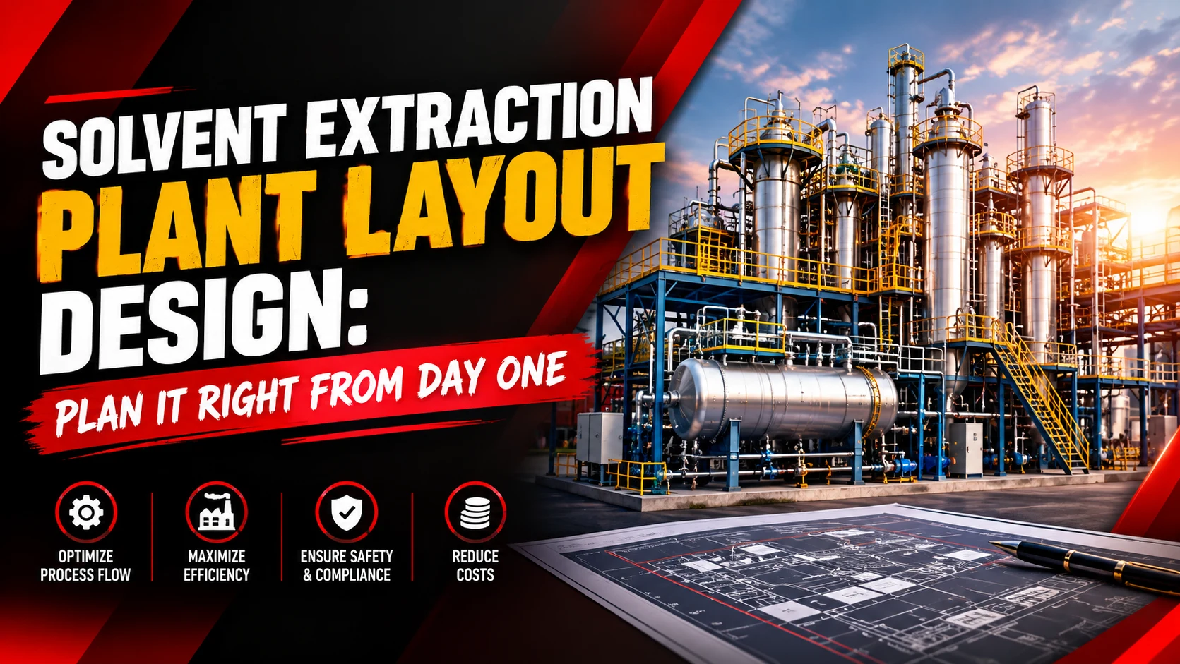 Solvent Extraction Plant Layout Design: Plan It Right From Day One