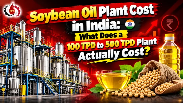 Soybean Oil Plant Cost in India What Does a 100 TPD to 500 TPD Plant Actually Cost